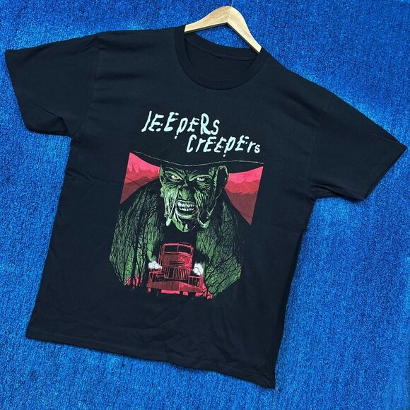 Jeepers Creepers Horror Movie Poster T-Shirt Size XL - Picture 3 of 4